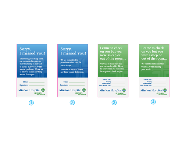 Mission Hospital notecards